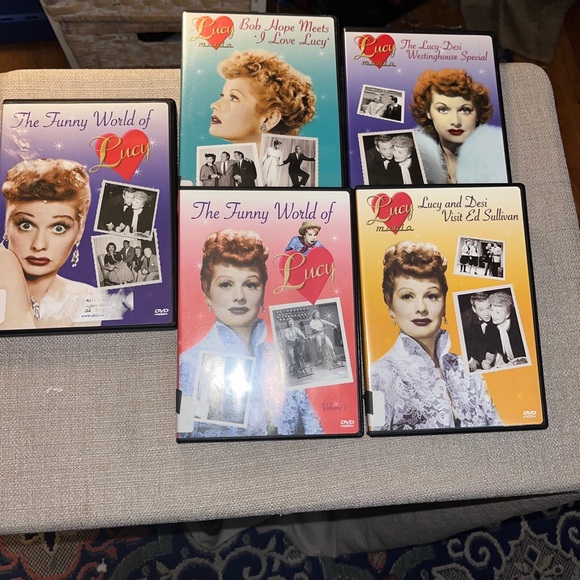 Lucy Mania - 5 DVD LOT vintage lucy ball i love lucy lucy desi - Picture 2 of 2